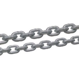 Galvaniseret SeaTec ankerkæde DIN 766 6mm, 10 meter i rulle