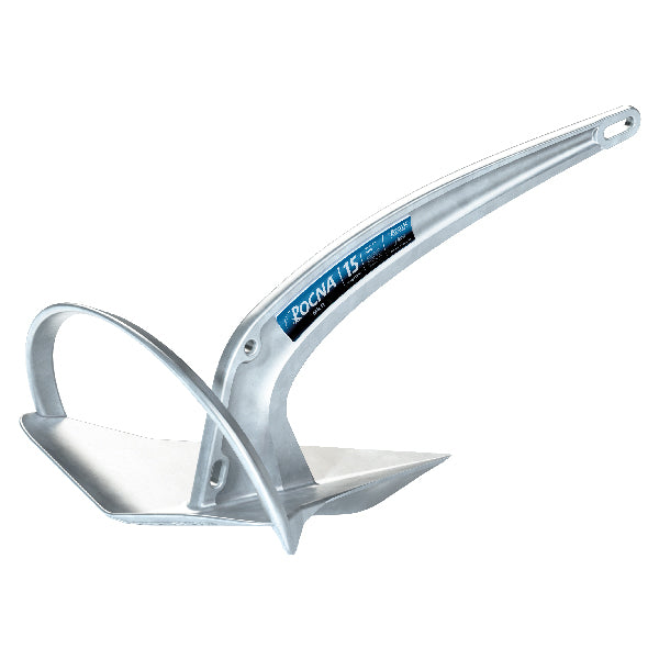Rocna anker MK2 12Kg set fra siden med galvaniseret finish