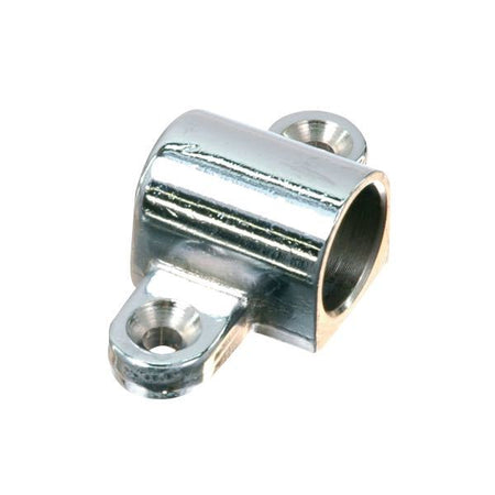 SeaTec kalechebeslag RF stål sidebeslag med 2 huller og Ø 18 mm, klar til montering.