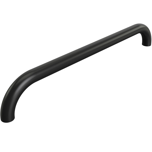 Roca gribeliste i rustfrit stål, sort 70x450mm, set forfra
