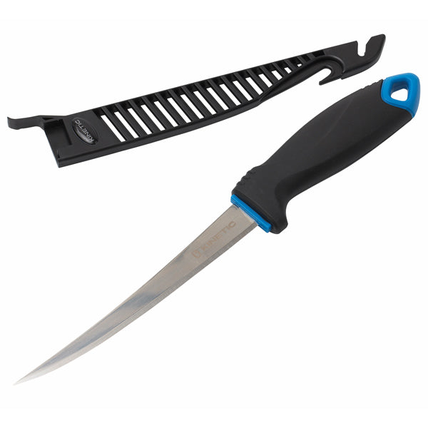 Kinetic fillet kniv i rustfrit stål med slank klinge til filetering af fisk