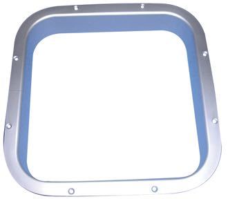 Gebo inderramme monteret på skylight luge med detaljeret finish