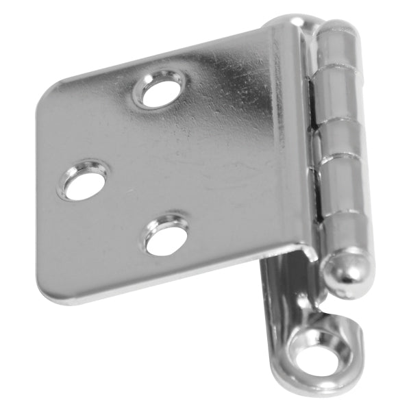 Roca hængsel 46x38mm, set forfra med poleret finish