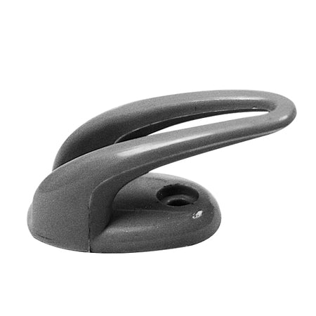 1852 tøjkrog i sort nylon set forfra, velegnet til bådmontering