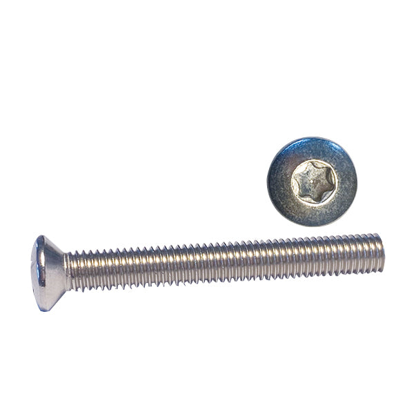 Maskinskrue Linseh Torx 6 x 40 A4 fra 1852, synlig på en hvid baggrund.