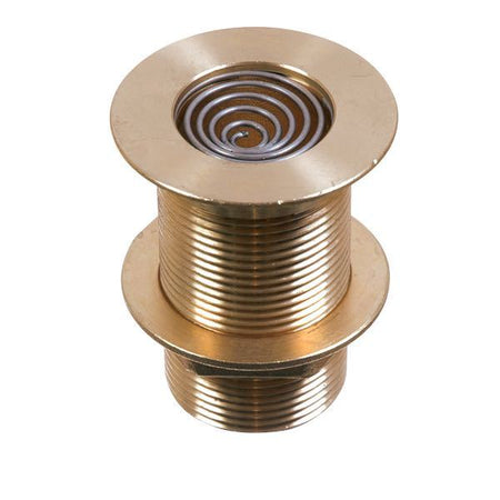 Guidi gennemføring 1 1/4" med fjedersi, set fra siden i skarpt fokus