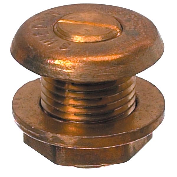 SeaTec lænseprop med udvendig diameter Ø34mm og prop Ø19mm, set fra siden.
