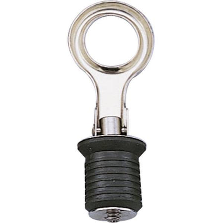SeaTec lænseprop i stål Ø25mm, set fra siden med klikmekanisme