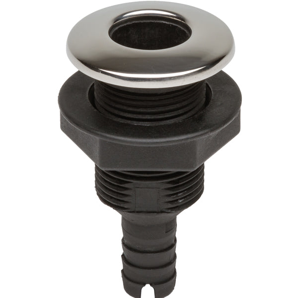 SeaTec gennemføring med RF hætte, monteret på en båd