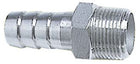 Rustfri slangestuds 1 1/4" x 32mm fra 1852, set skråt forfra.