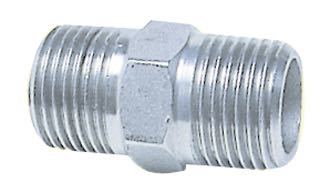 Brystnippel 1" RF AISI 316 fra 1852 set fra siden