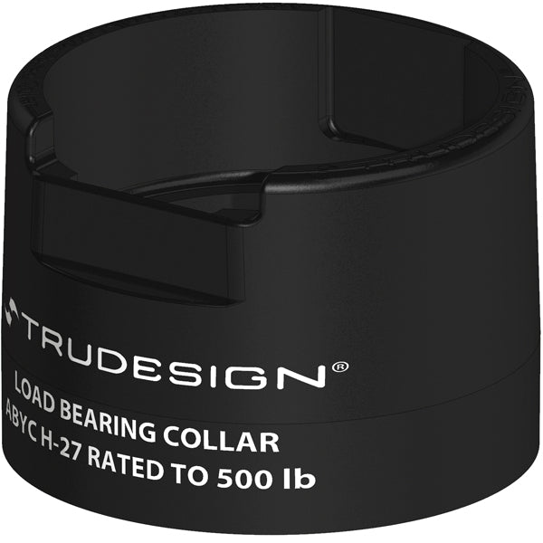 Trudesign støttebeslag til kugleventil-gennemføring 2" set fra siden, klar til montering.