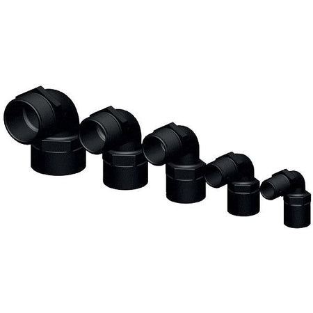 90° vinkel fra Trudesign med 1 1/4" gevind, vises i en maritim kontekst.
