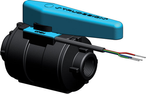 Trudesign Monitored Kuglehane 3/4" i kompositmateriale, set fra siden.