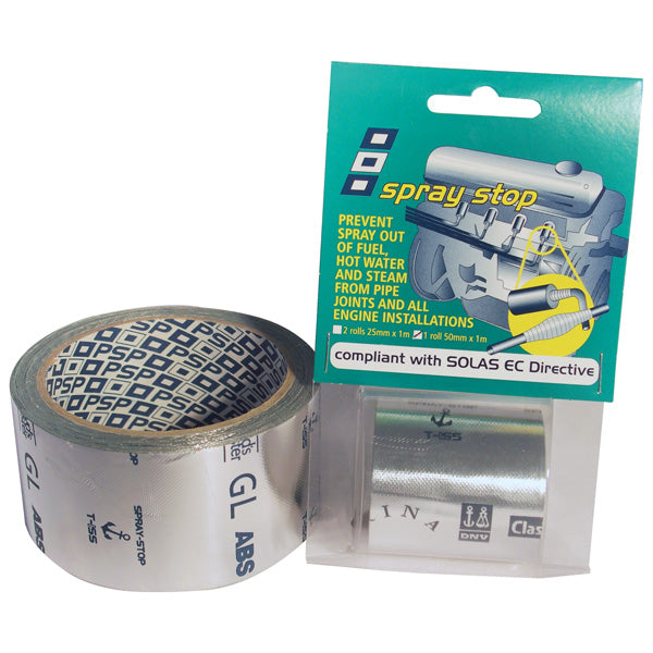 PSP, SeaTec, PSP Spray stop tape 50 mm x 1 meter