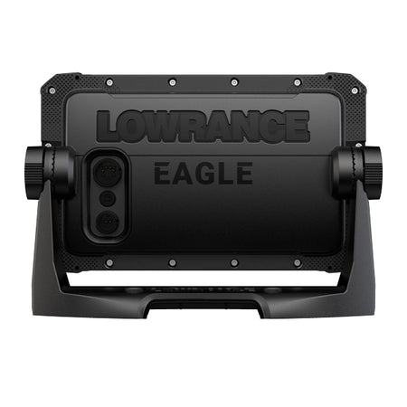 Frontvinkel af Lowrance Eagle 7, perfekt til sejlads