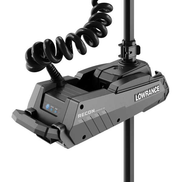 Lowrance RECON trolling motor montering på båd