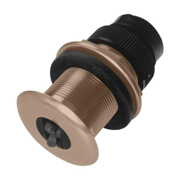 Navico Triducer DST-810 multisensor i bronze monteret på båd
