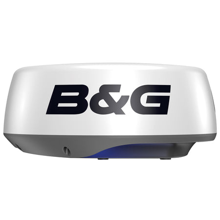 B&G Radar Halo20 set forfra, klar til montering på båd