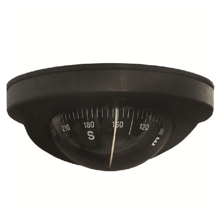 Riviera kompas ASTRA 100mm i sort med sort rose set forfra