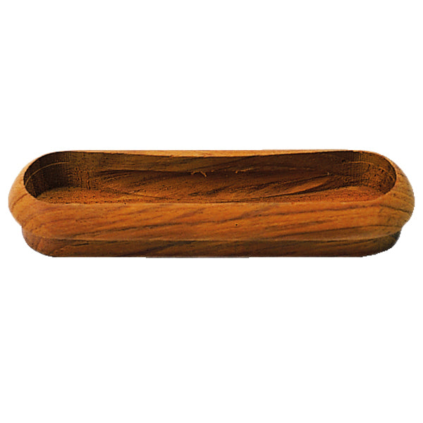Roca skuffegreb i teak 102mm, elegant design til indbygning