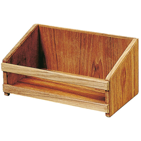 Roca teak hylde, set forfra med en elegant finish
