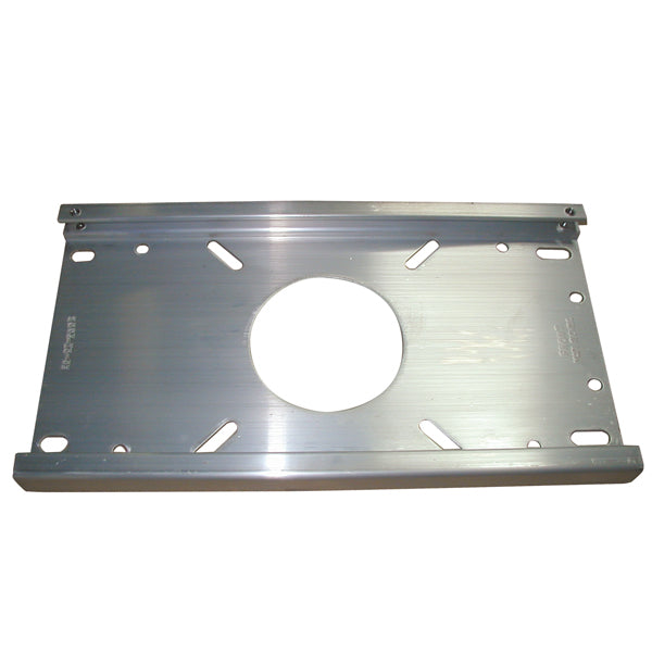 Springfield adapter beslag monteret på en båd, vist fra siden