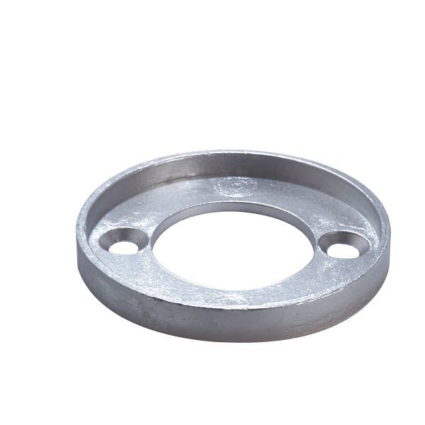 Tecnoseal Aq-drev zinkring set fra siden, med fokus på højden på 10 mm.