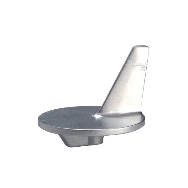 Tecnoseal zinkanode til Mercury motor, set fra oven