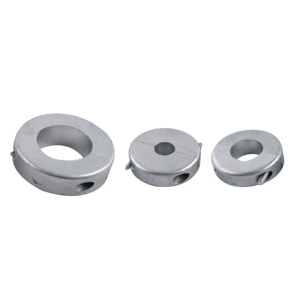 1852 akselanode Ø45mm i nærbillede, klar til montering