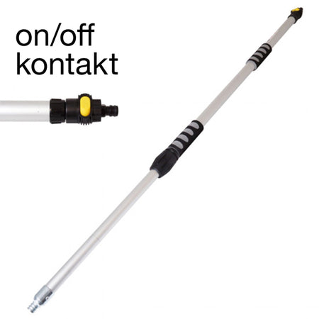 1852 teleskopskaft set fra siden med on/off funktion