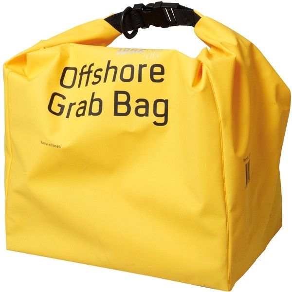 Vandtæt 1852 grab bag i grøn farve, set fra siden.