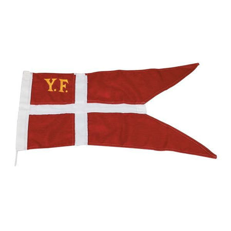 Yachtflag 1852 i størrelse 52 x 100 cm med snor