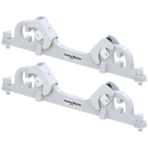 Hurley Davits Chocks set fra siden, fremhæver designets kvalitet.