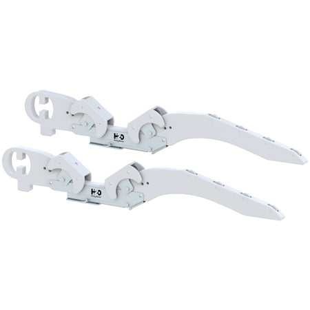 Hurley Davit H2O 8" set fra siden med bådforbindelse