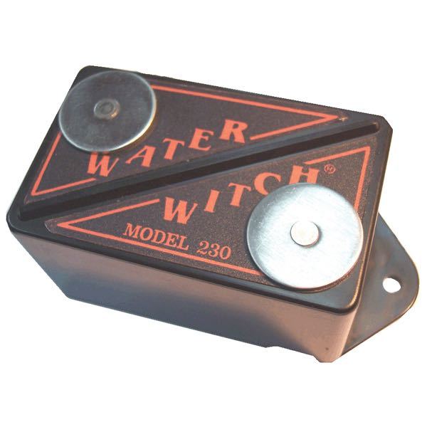 Waterwitch niveaukontakt set forfra, kompakt design 55x81x37 mm