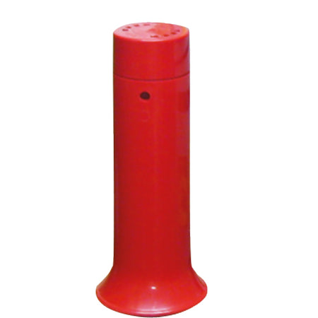 Lalizas Mega horn i rød farve, 300 mm, set forfra.