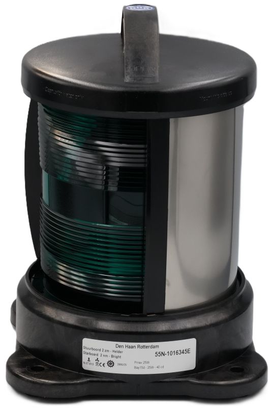 DHR, 55N lanterne de tribord 2Nm 12/24V Bay15D