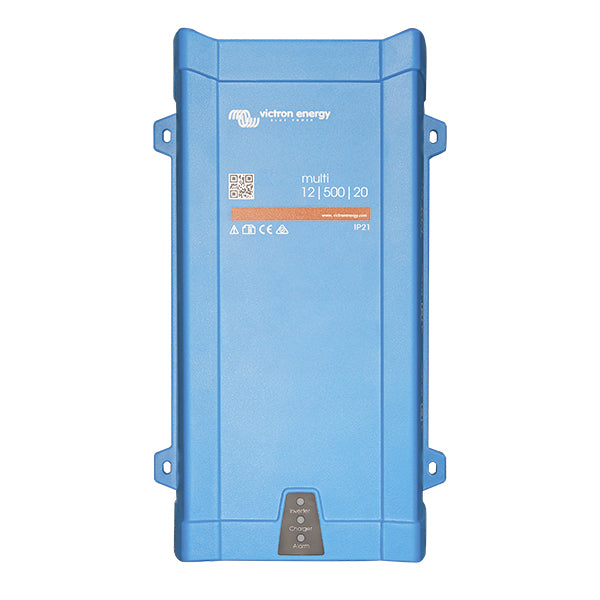 Victron inverter/lader Multiplus 24V set forfra, klar til installation på båd.