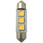1852 LED pinolpære 37mm, pakket i 2 stk, på hvid baggrund