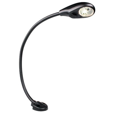 Hella LED kortlampe set forfra, viser design og detaljer