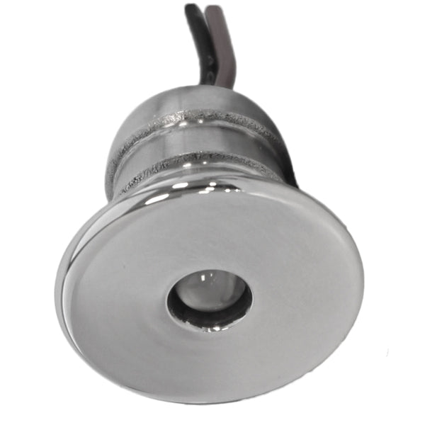 Casolux Mille courtesy LED-lampe set forfra, med blødt hvidt lys.