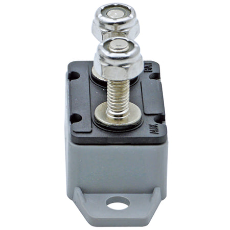 Termosikring 40Amp 12-28Vdc fra 1852, set forfra med ledninger