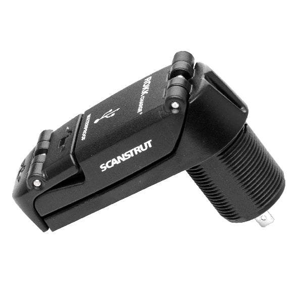 ROKK Charge Pro USB-A og USB-C udtag med vandtæt design