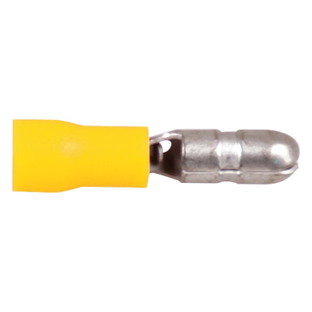 SeaTec hanstik i rund gul farve, 5.0mm, pakket i 10 stk.