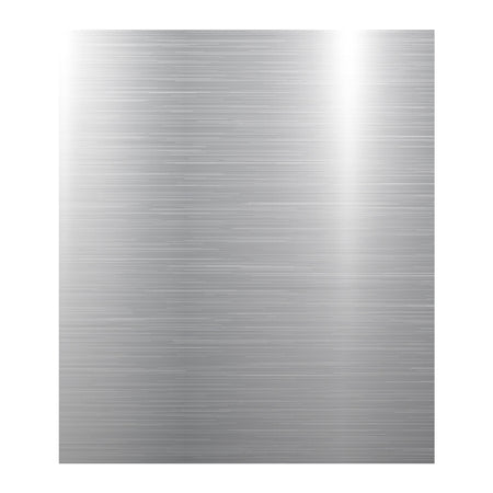 1852 køleskab CR65 med rustfrit stålapanel set forfra