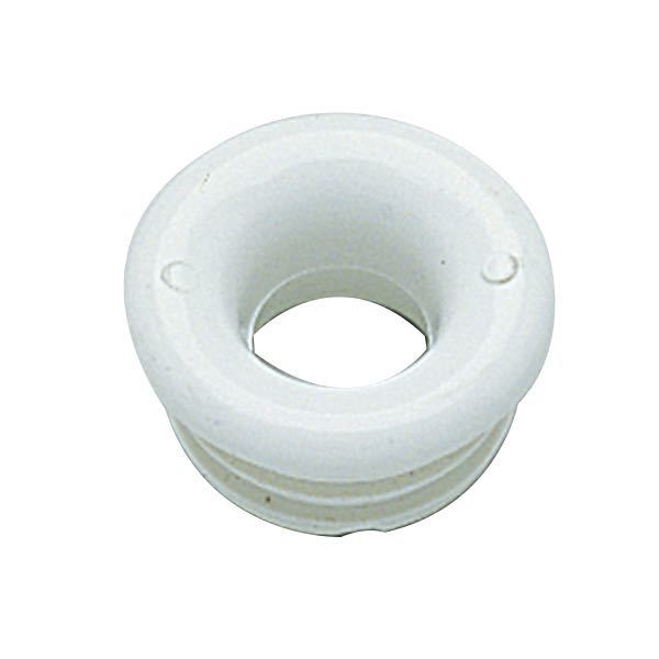 Ronstan dæksbøsning i 12mm og 13mm set fra siden, klar til montering.