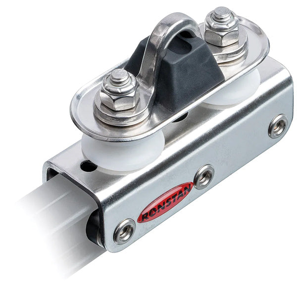 Ronstan, Serie 19 Genoavogn m/hjul&styreblok 86 mm