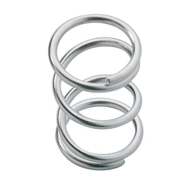Ronstan RF fjeder 32x16x2mm AISI 316 set forfra, klar til montage