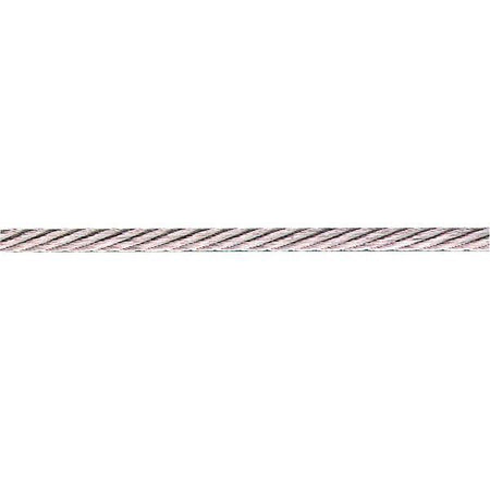SeaTec wire model 7x19 Ø3mm rullet op i en spiral på gulvet